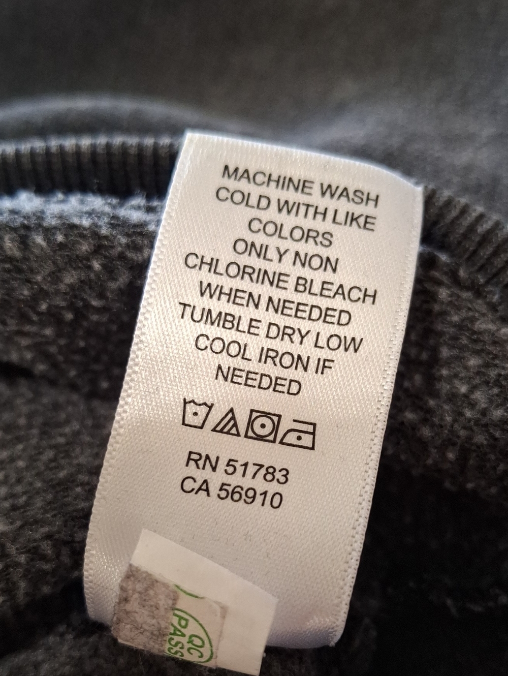 Maurices Charcoal Gray Crewneck Sweatshirt - Picture 6 of 6
